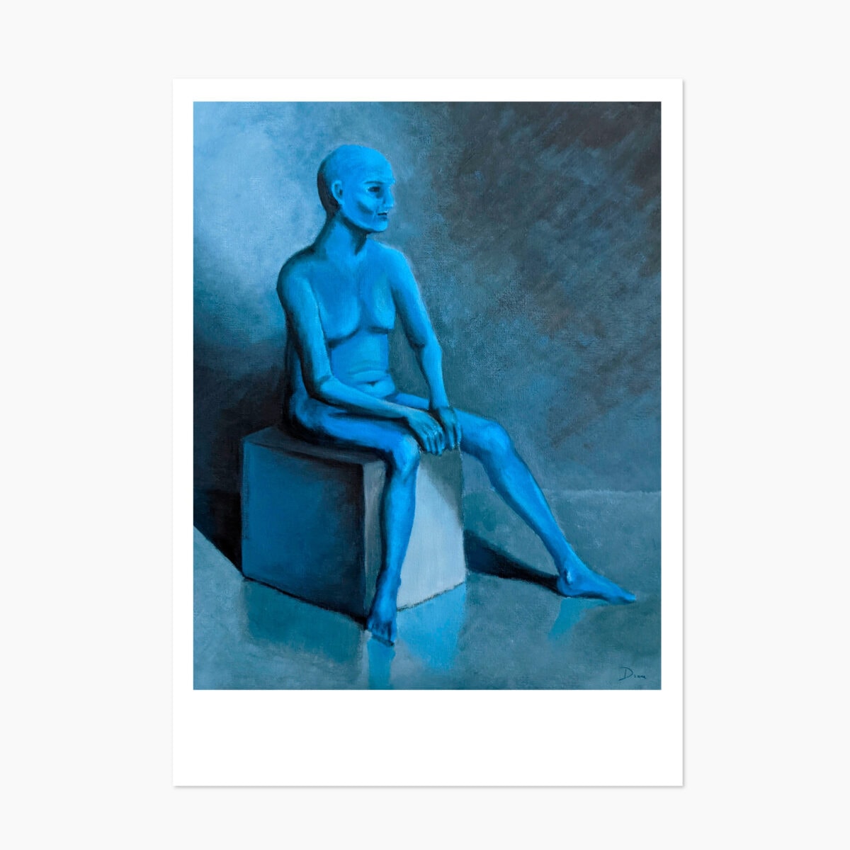 The Approaching Dusk - Fine Art Postcard