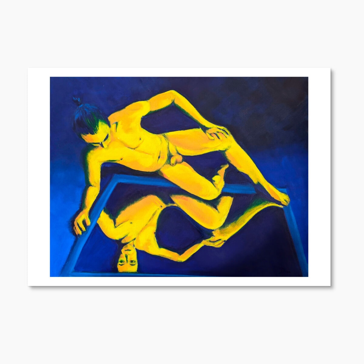 Narcissus (in Lockdown) - Fine Art Postcard
